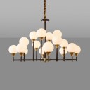 Loft Industry Modern - Finland Black Chandelier